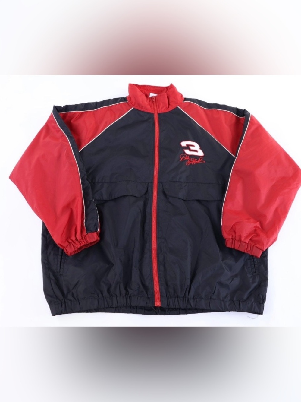 NASCAR Vintage Dale Earnhardt Jr. Black/Red windbreaker, size XXL